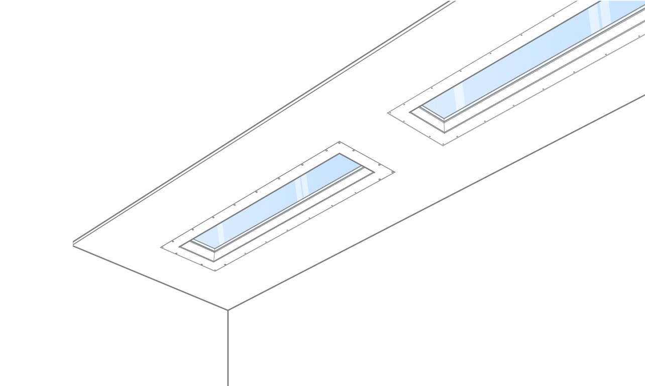 Innerscene Circadian Sky installation diagram for behavioral health