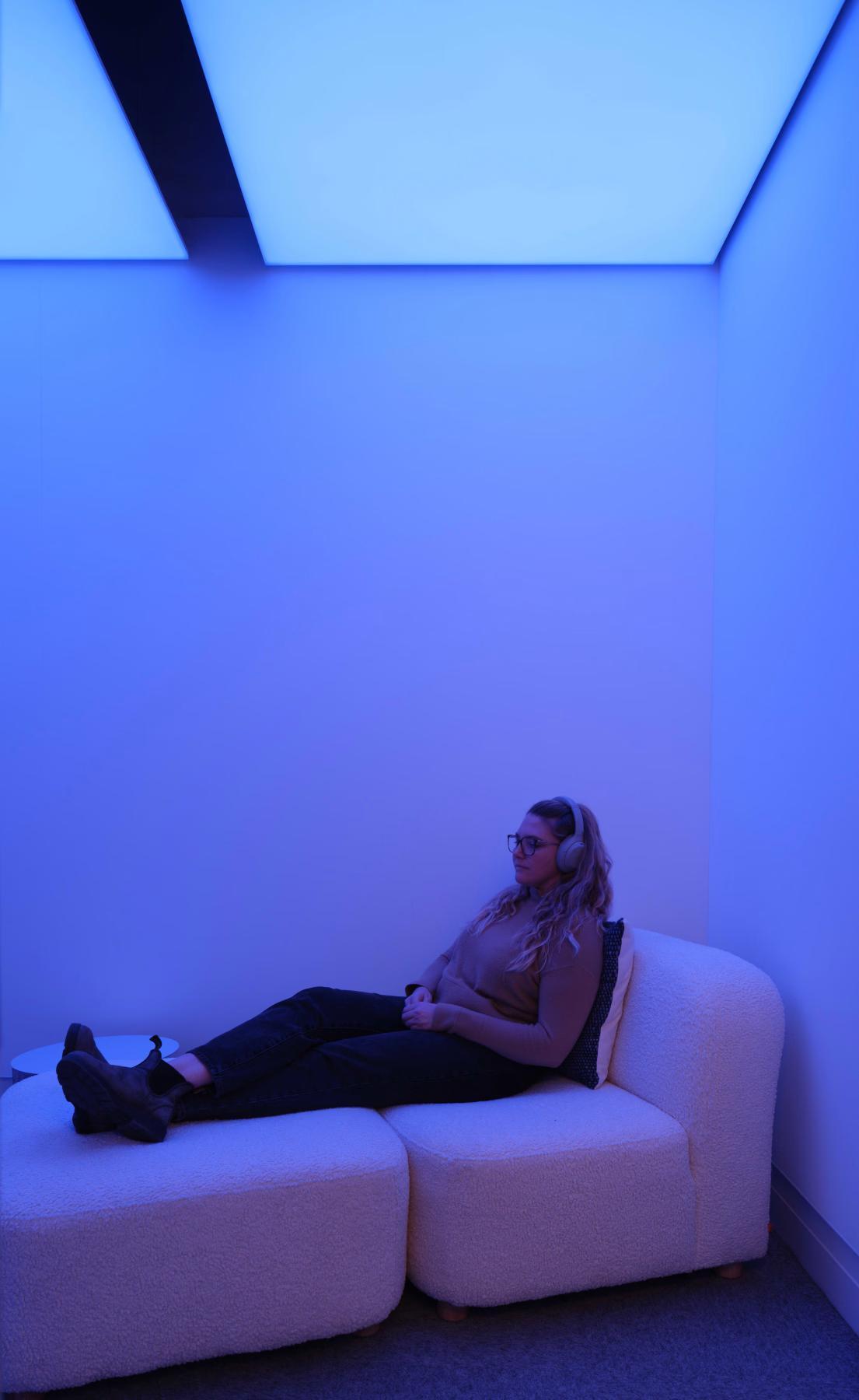 LinkedIn office lighting