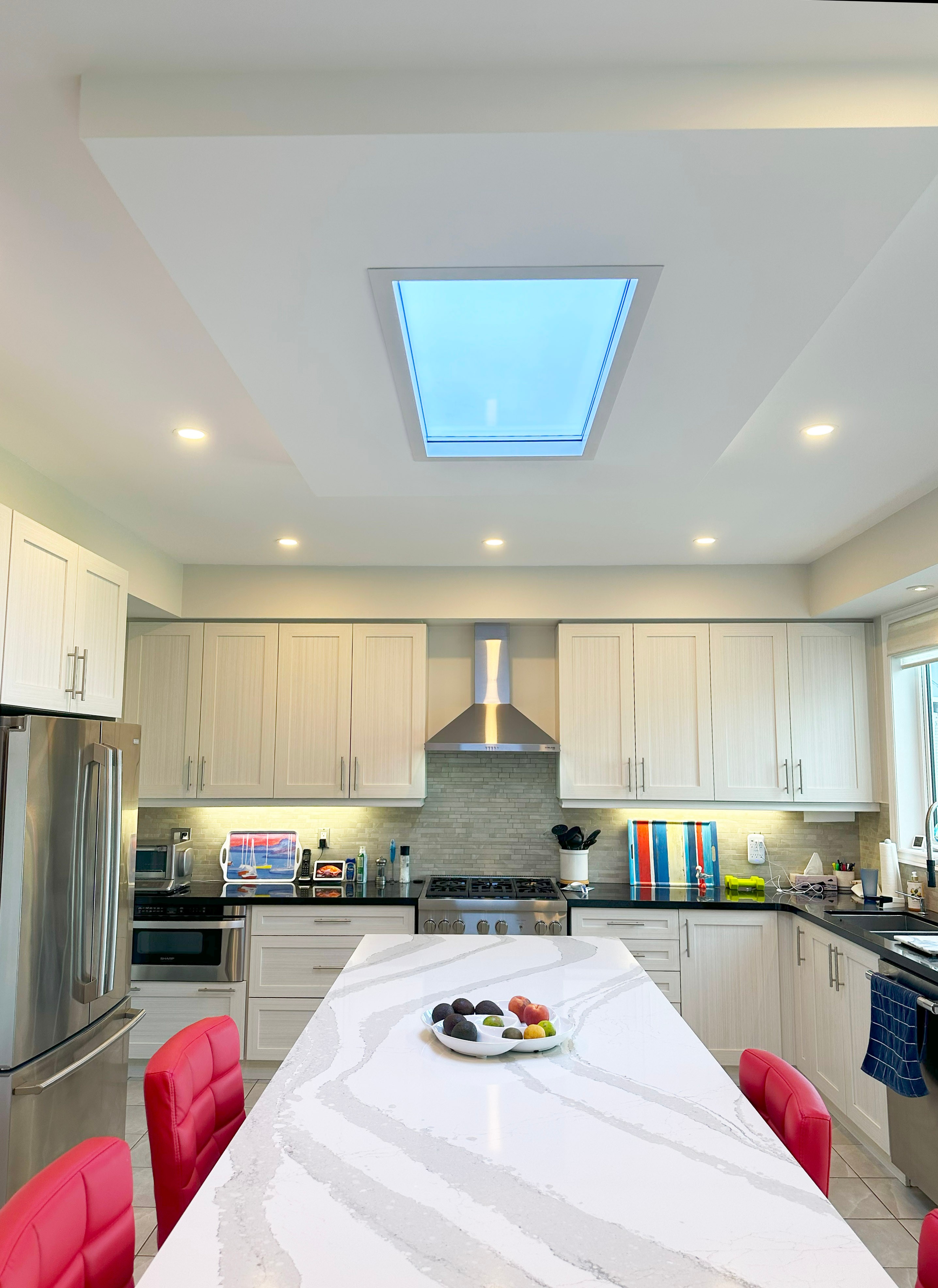 Innerscene Circadian Sky installed in a Kitchen