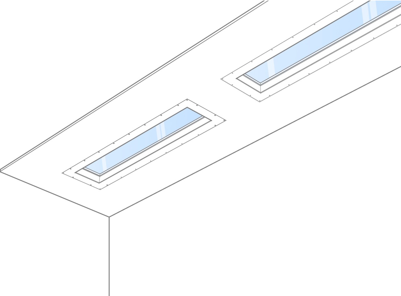 Innerscene Circadian Sky installation diagram for behavioral health