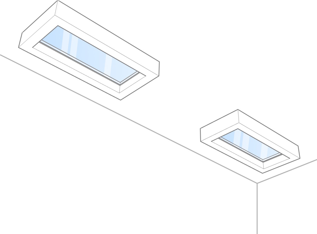 Innerscene Circadian Sky installation diagram on surface