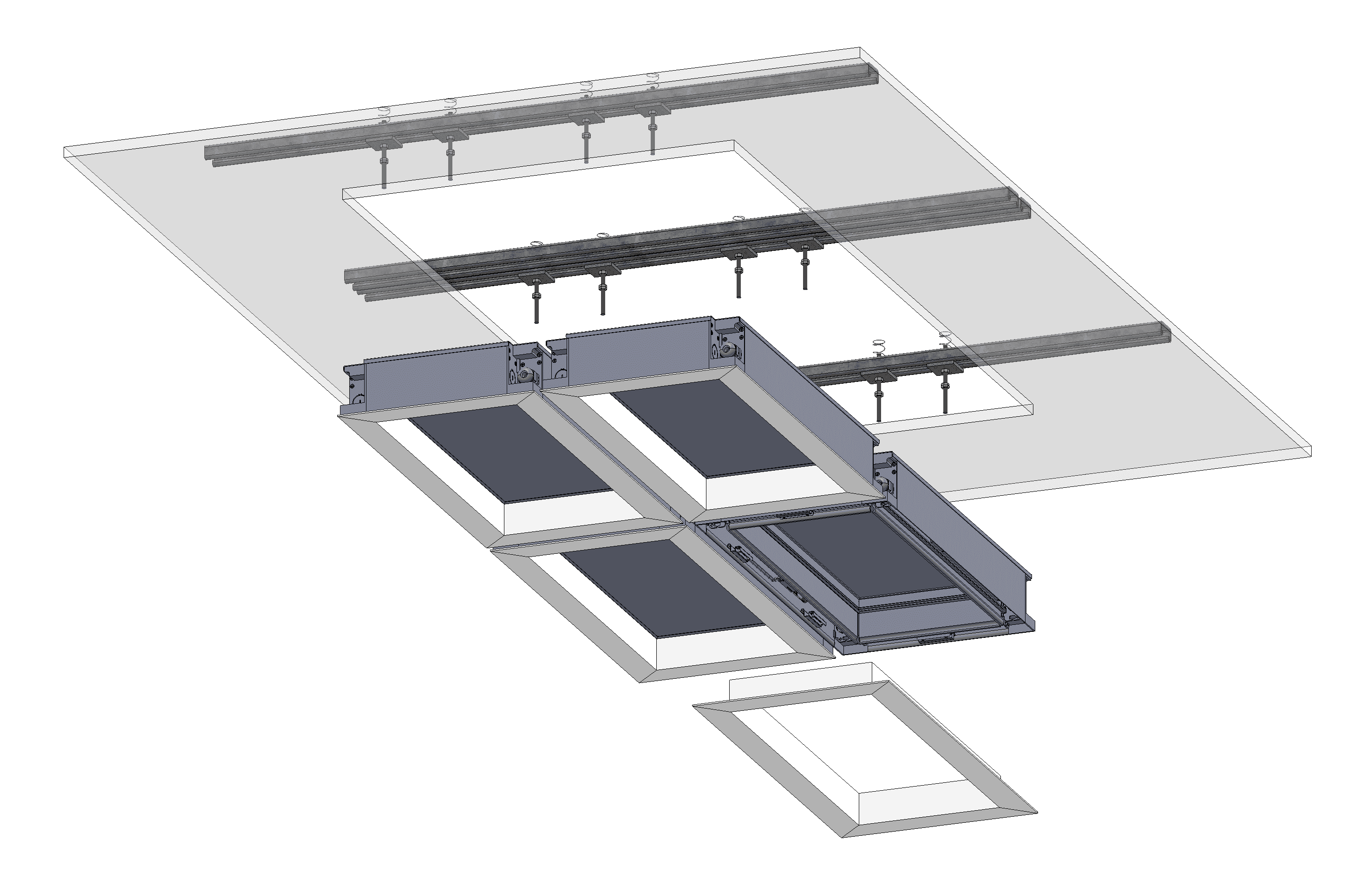 2x2 Exploded View