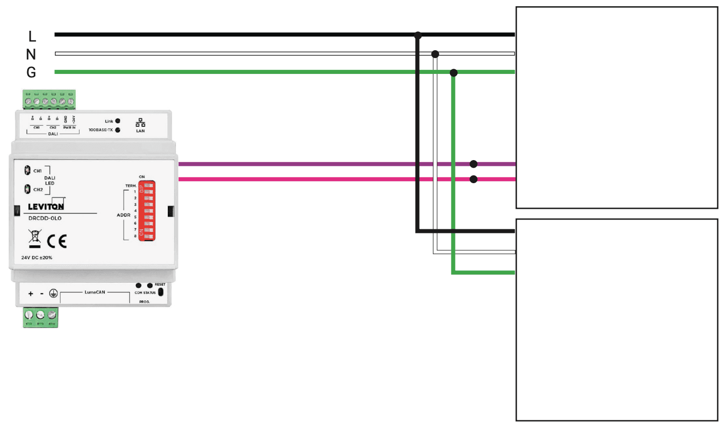 DALI Wiring