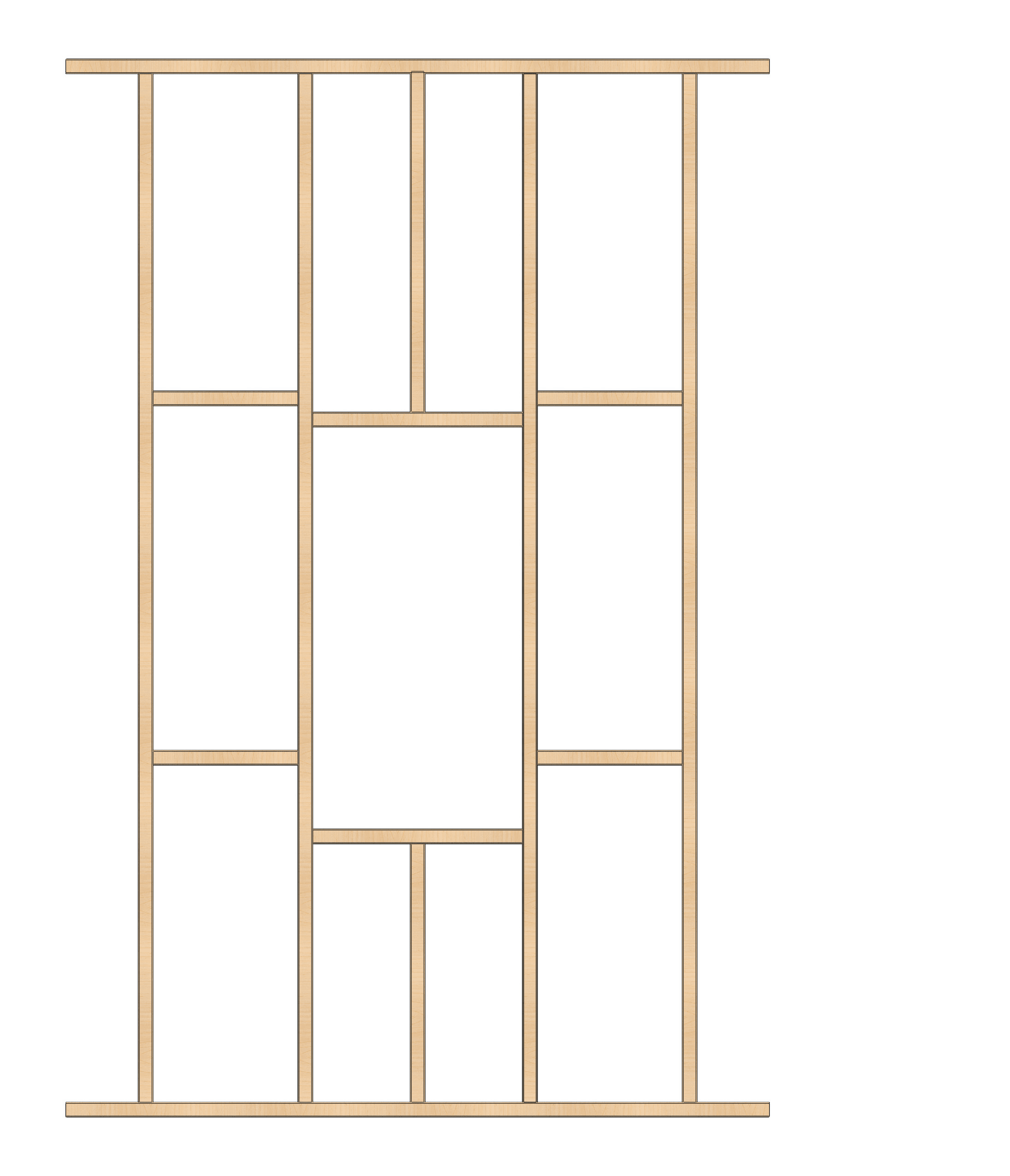 Stud-wall framing with fixture niche