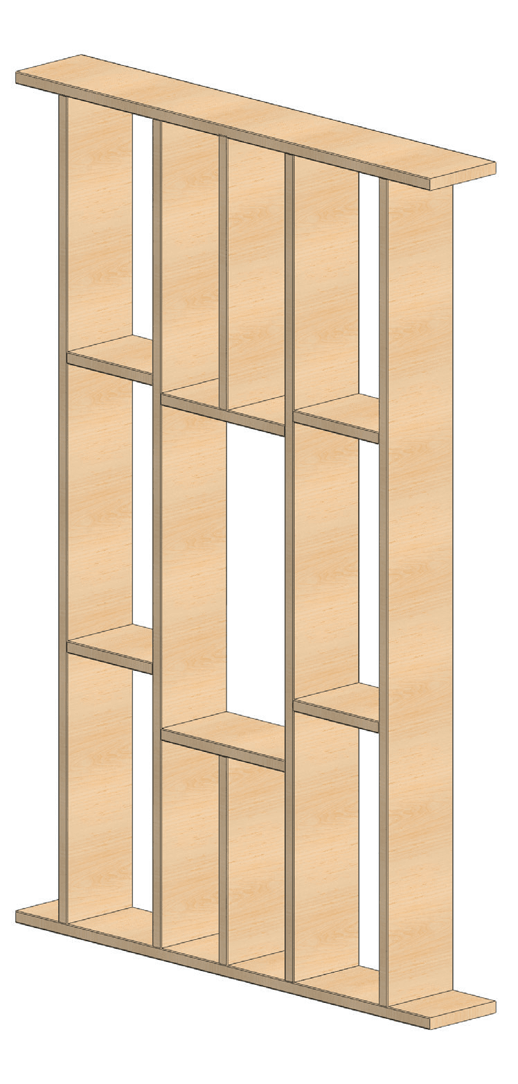 Stud-wall framing panel
